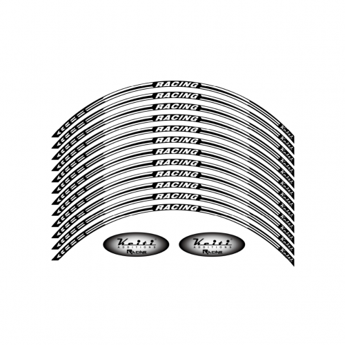 MOTORCYCLE WHEEL STRIPES / 7