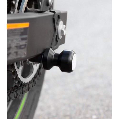MOTORCYCLE SWING ARM SPOOL SLIDERS