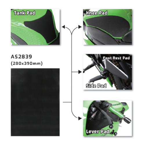 MOTORCYCLE ANTI-SLIP & ADHESIVE