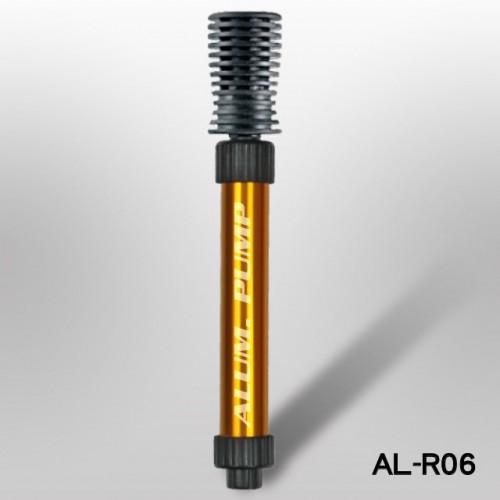 6” ALUMINUM DOUBLE ACTION PUMP(ROUND HANDLE) (AL-R06)
