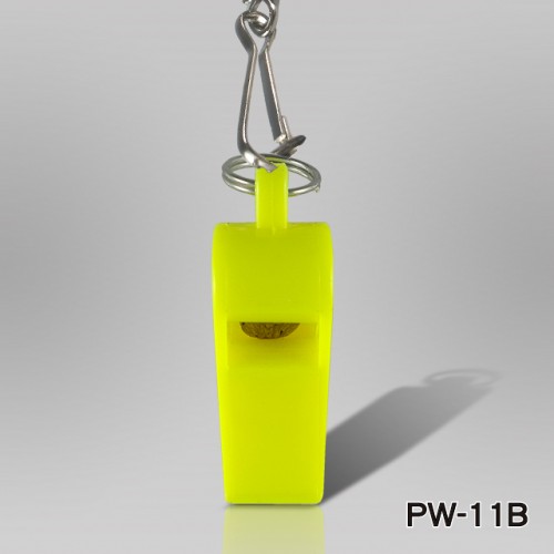 PLASTIC WHISTLE WITH LANYARD(PW-11B) / 3