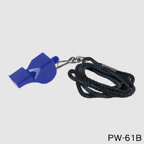 PLASTIC WHISTLE WITH LANYARD(PW-61B) / 2