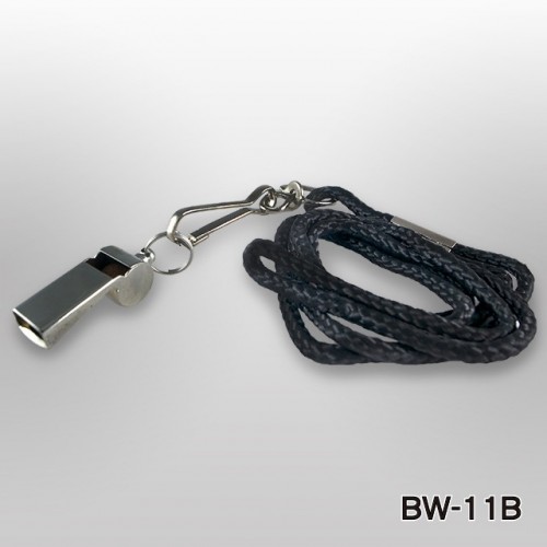 METAL WHISTLE WITH LANYARD(BW-11B) / 2