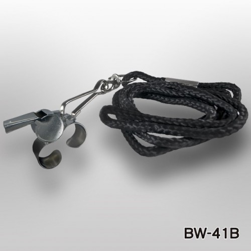 METAL WHISTLE WITH LANYARD(BW-41B) / 2