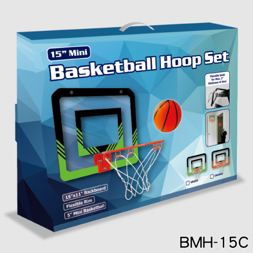 15" MINI BASKETBALL HOOP SET(BMH-15C) / 3