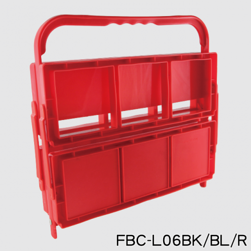 FOLDABLE BOTTLE CARRIER(FBC-L06BK/BL/R) / 2