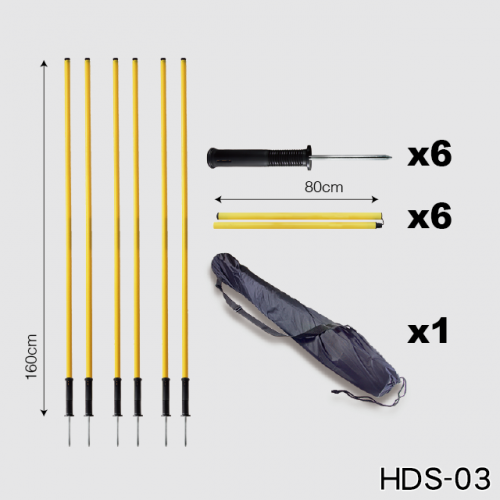 OUTDOOR AGILITY TRAINING SET (HDS-03) / 2